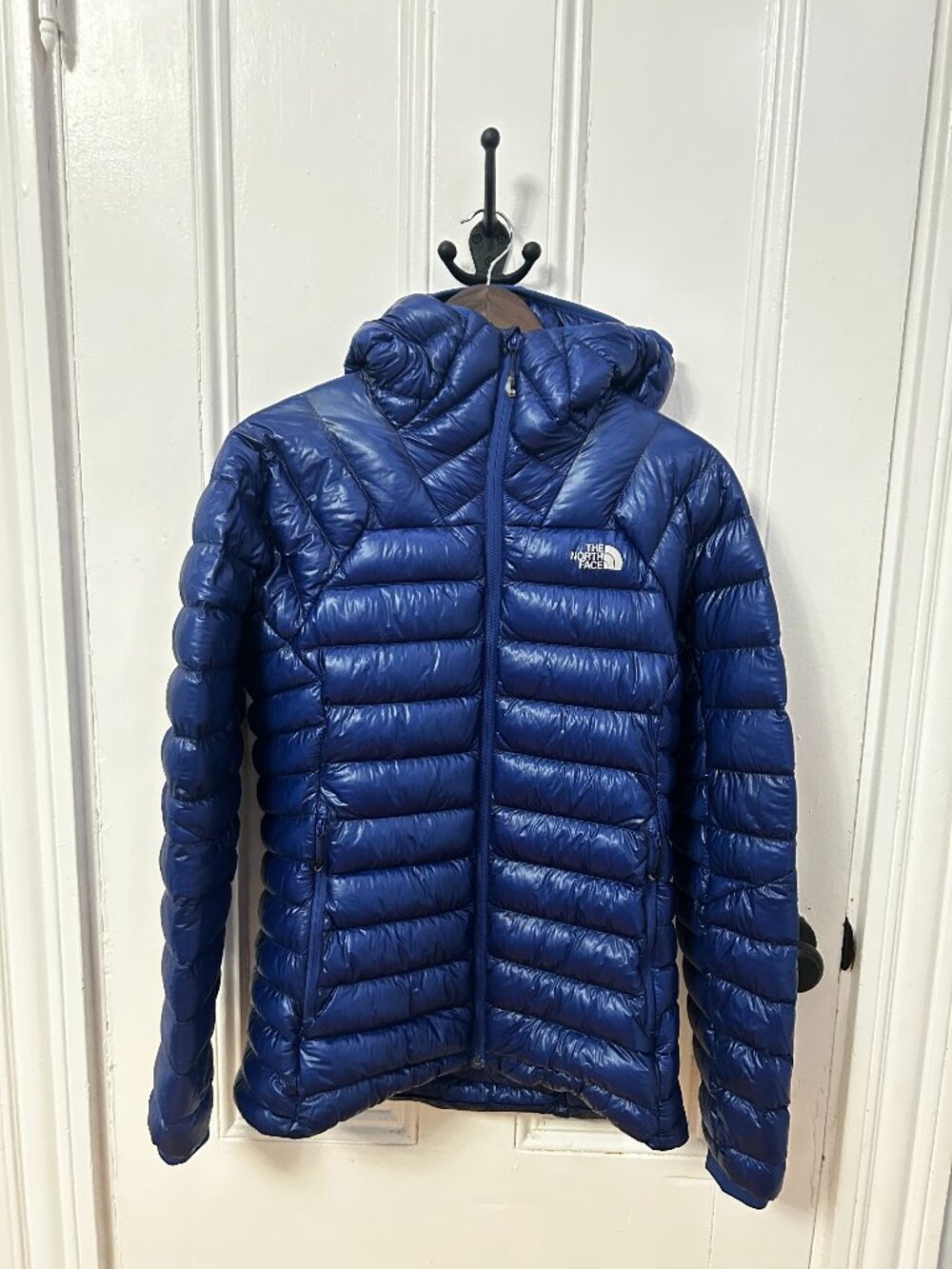 The North Face Women's Summit Series L3 Down Hoodie - Blue size medium